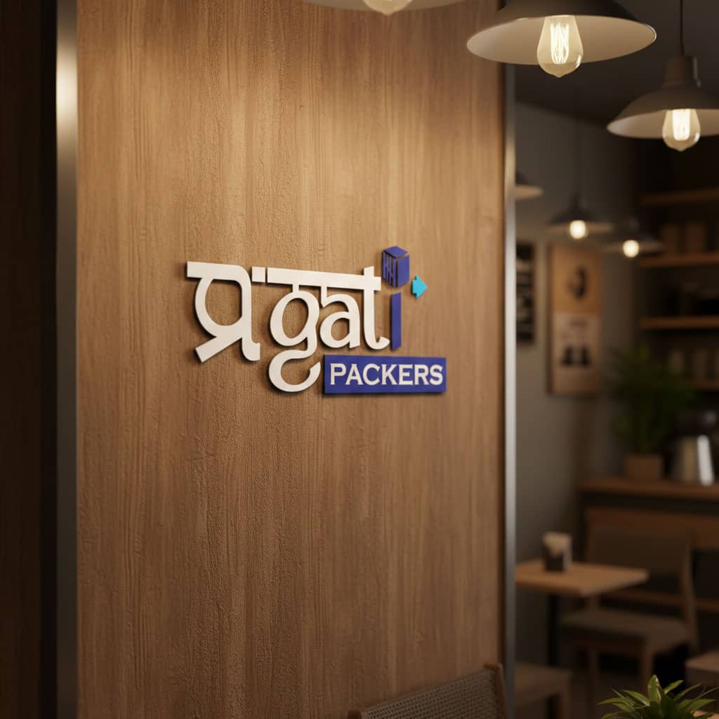Logo Design Kolhapur - Pragati Packers